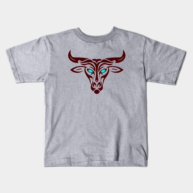 Taurus Kids T-Shirt by Wearable Designs
